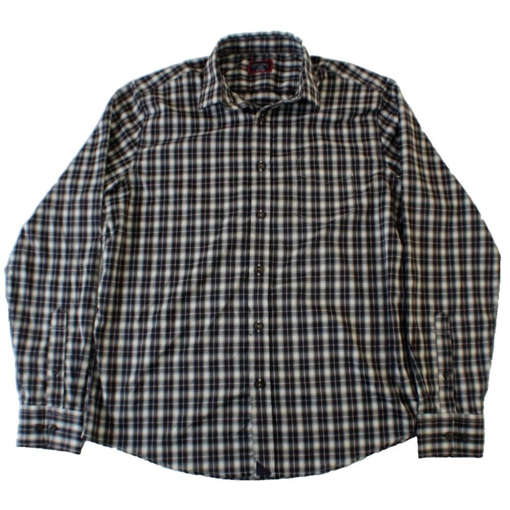 Untuckit Mens Slim Fit Button Down Shirt Size L